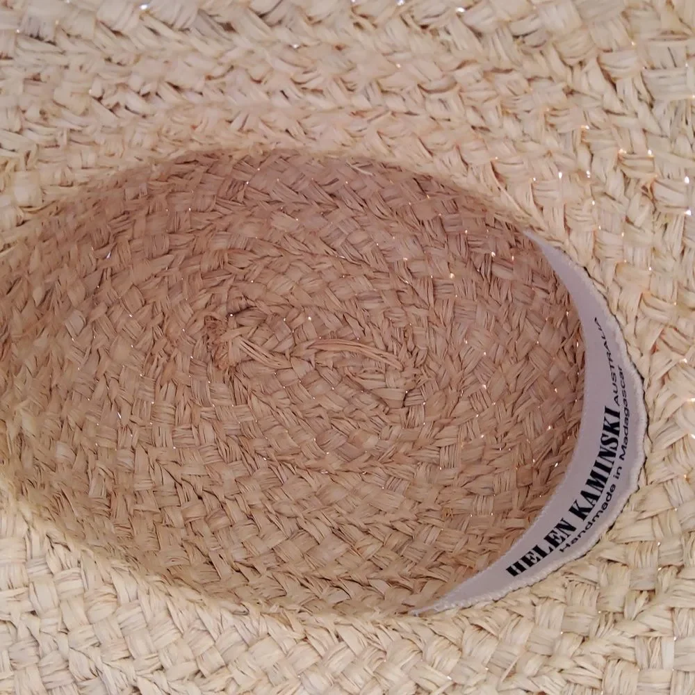 Helen Kaminski Ruffia Curved Rim Hat - Picture 7 of 9